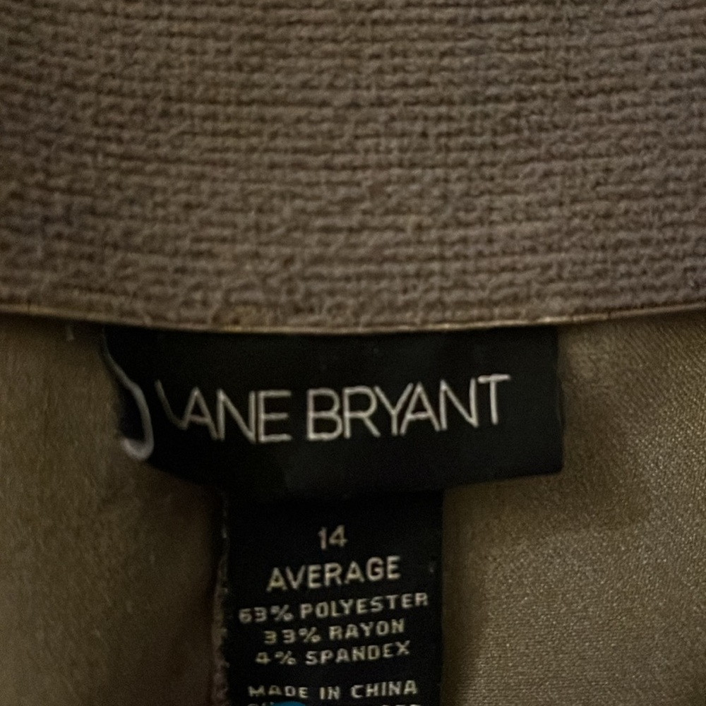 3/$15. Lane Bryant pants  14 average - Picture 3 of 5